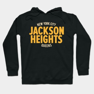 Jackson Heights, Queens - Emblem of NYC's Diversity Hoodie